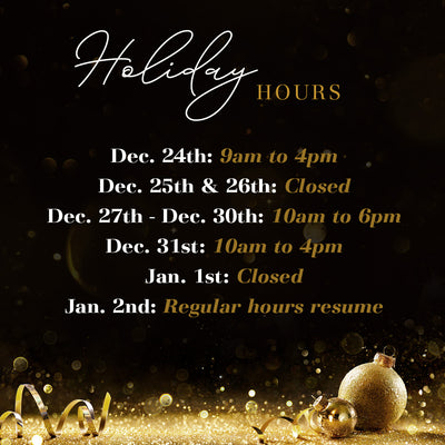 Holiday Hours