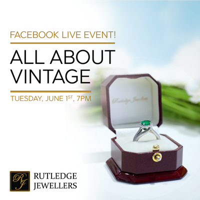 All About Vintage Facebook Live Event