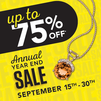 Annual Year End Sale | Sept 15-30th