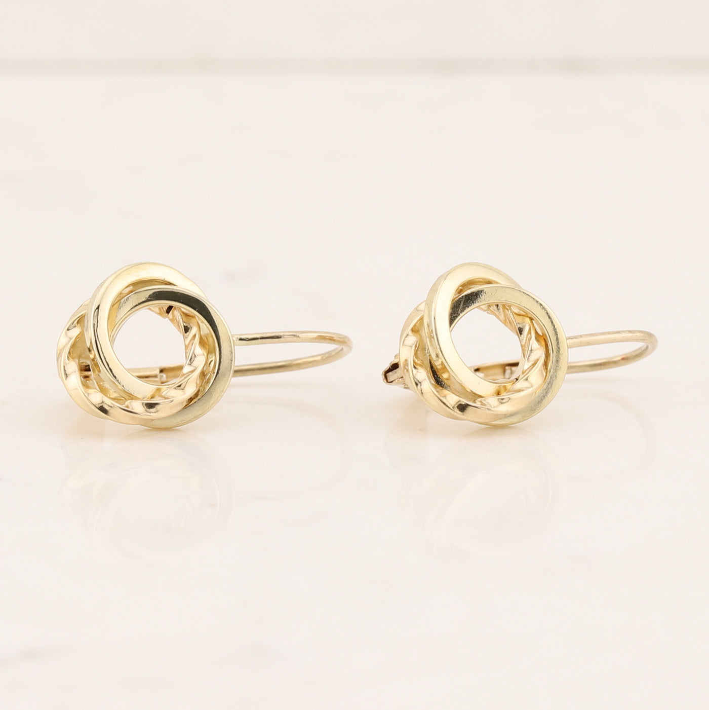 Love Knot Drop Earrings