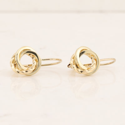 Love Knot Drop Earrings