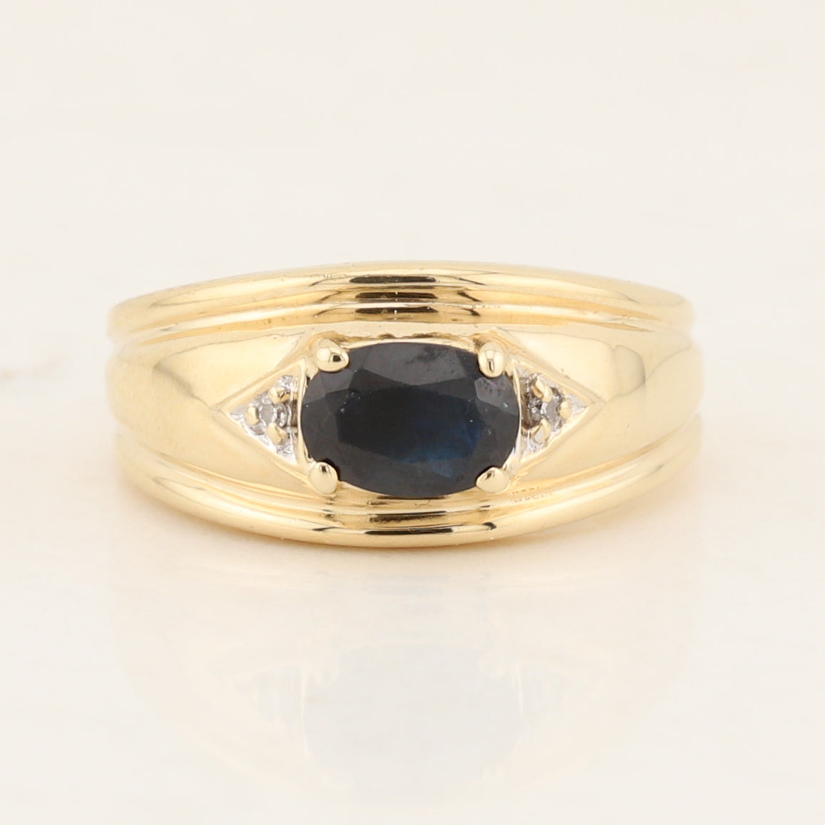 Dark Sapphire Ring