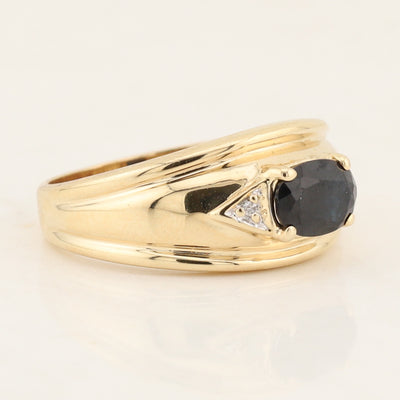 Dark Sapphire Ring