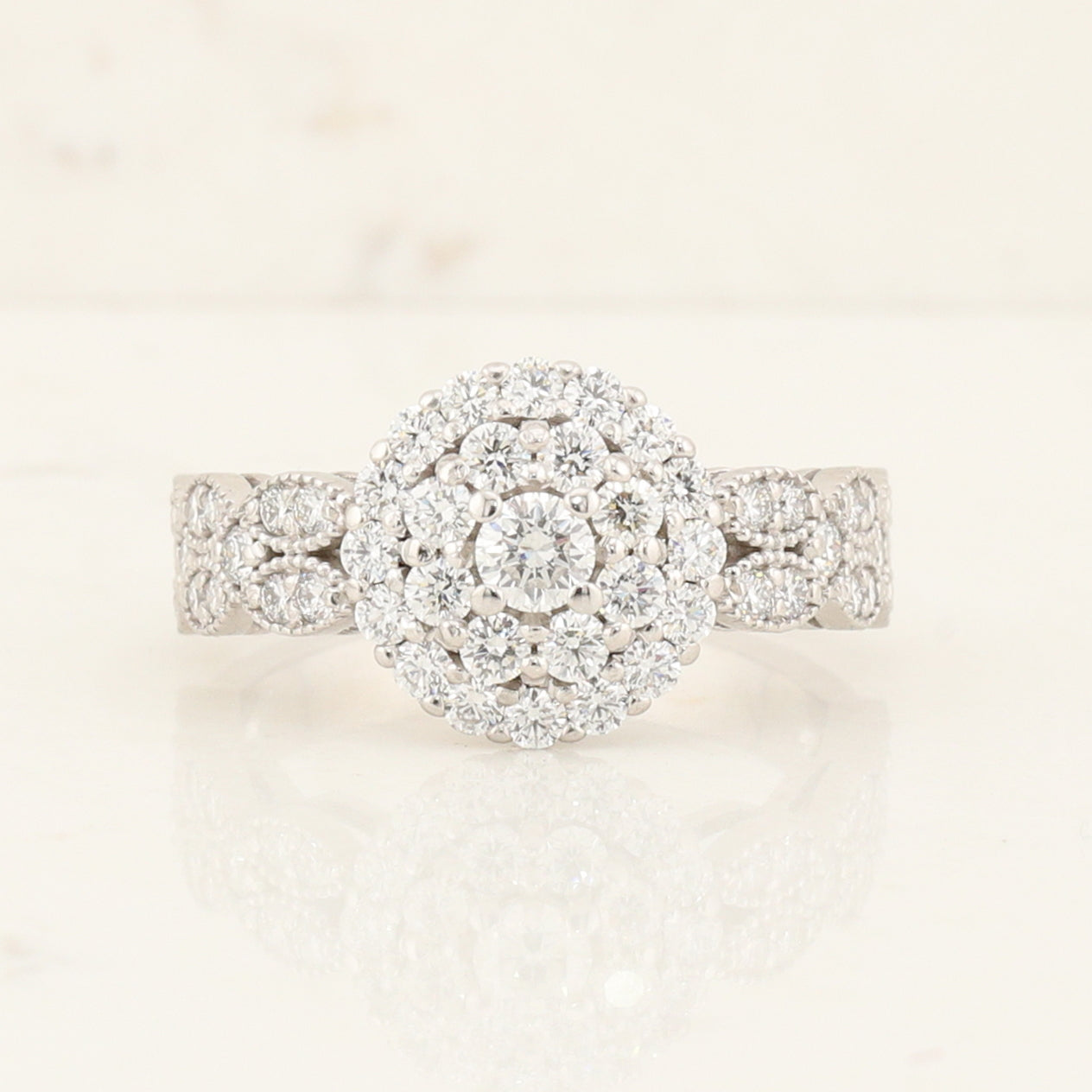 Diamond Halo Ring