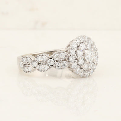 Diamond Halo Ring