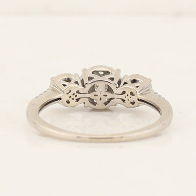 Diamond Cluster Ring