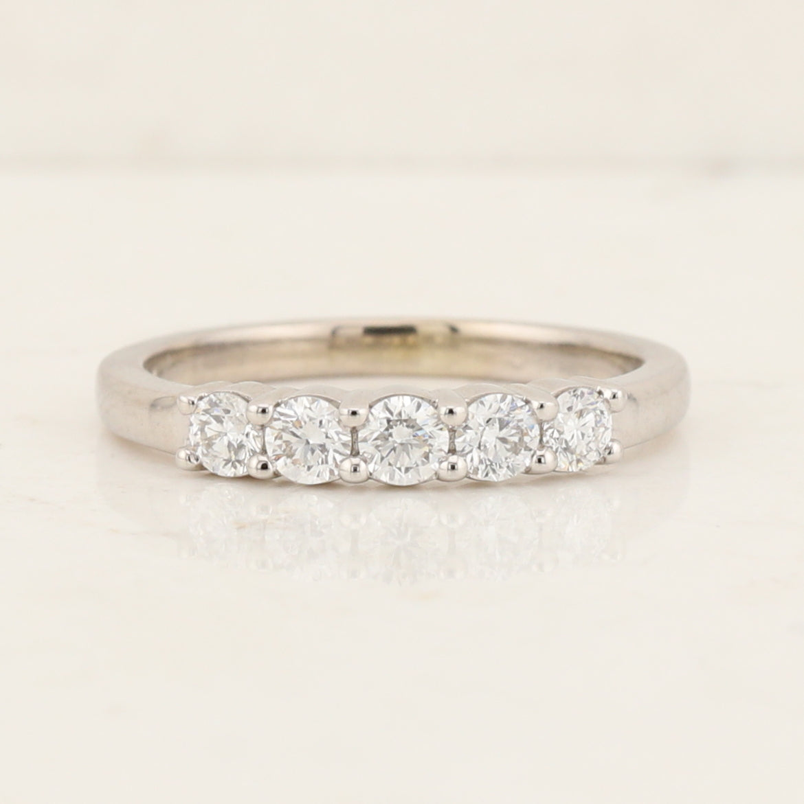 Five Stone Diamond Band