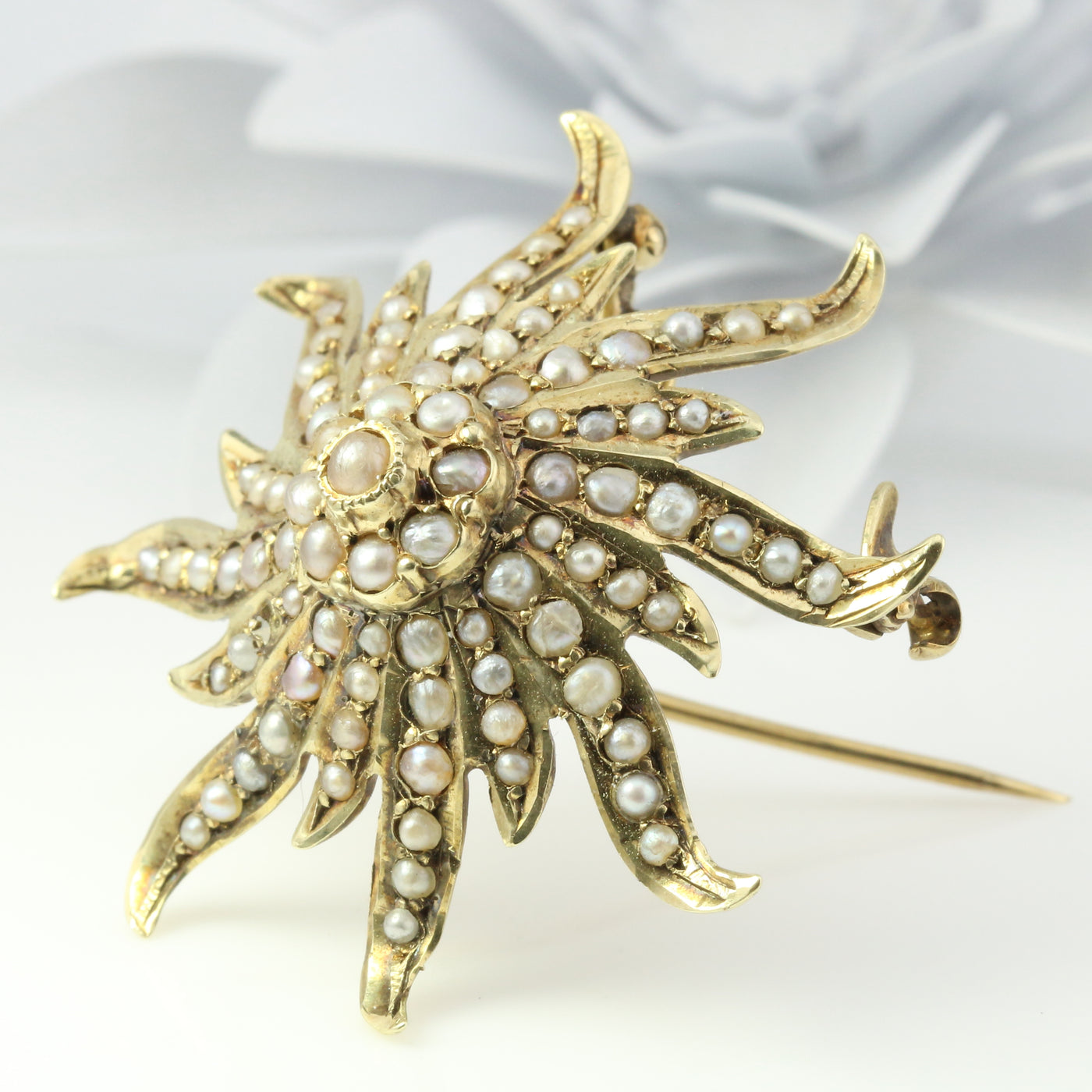 Sunburst Brooch