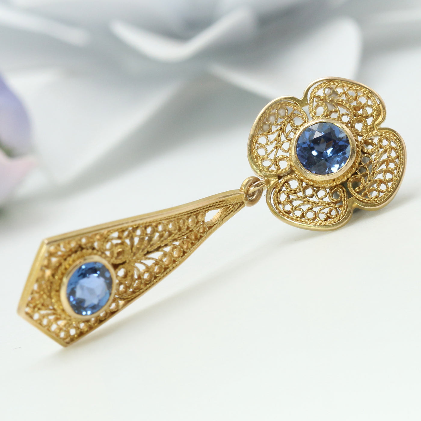 Filigree and Sapphires