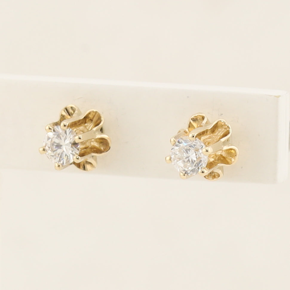 Diamond Stud Earrings