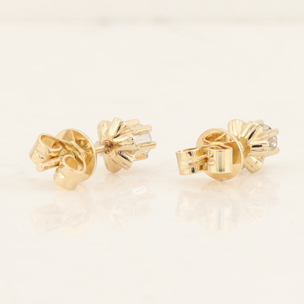 Diamond Stud Earrings