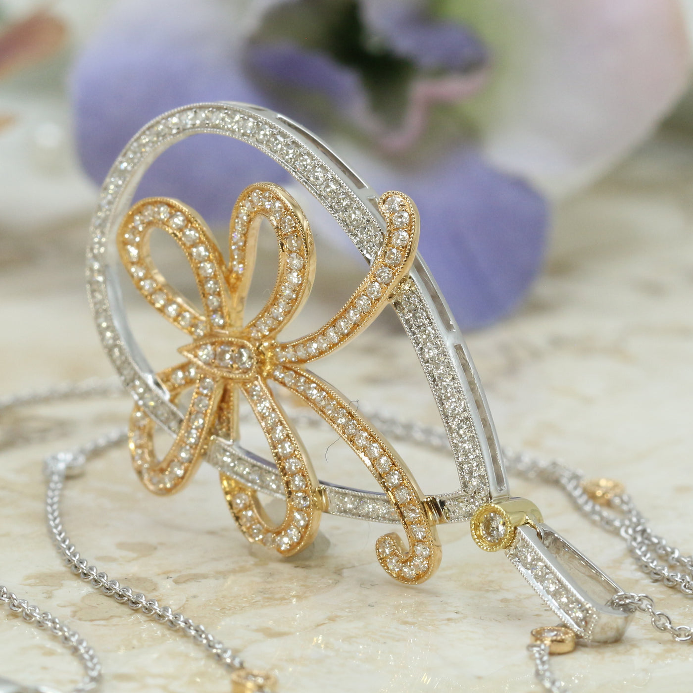SimonG Designer Pendant and Chain
