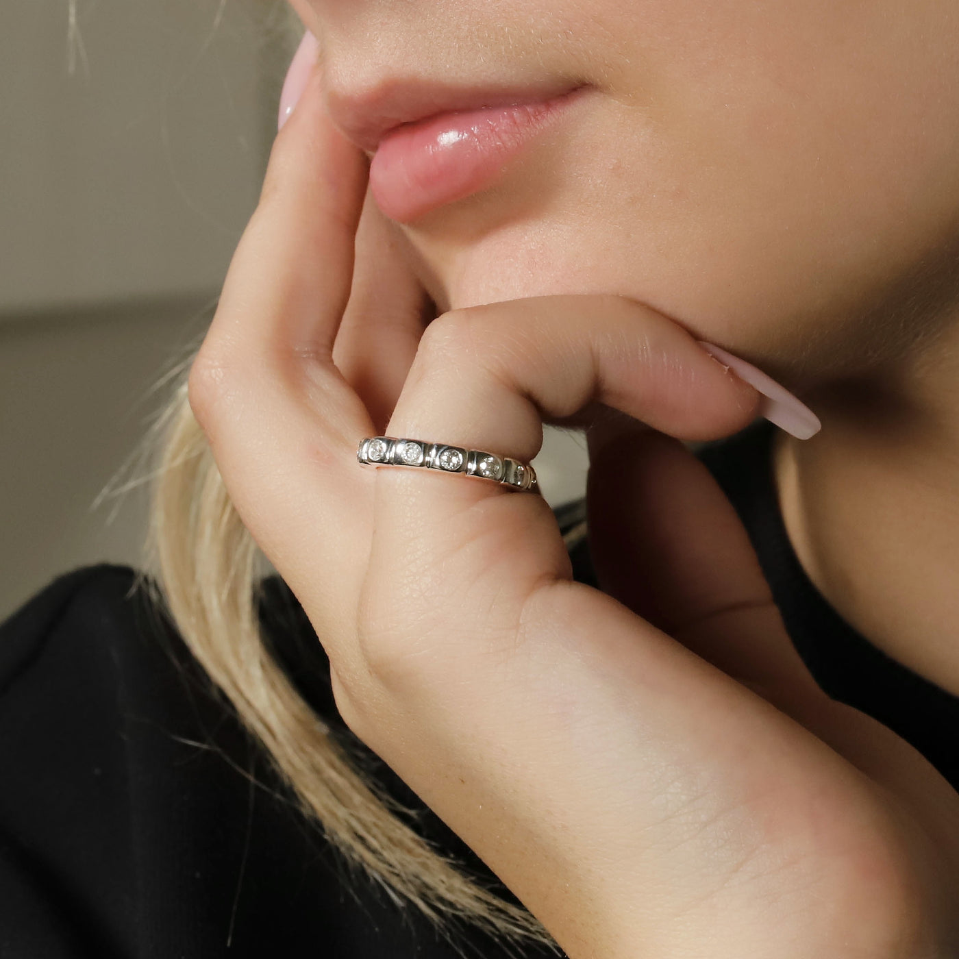 Eternity Bubble Style Ring