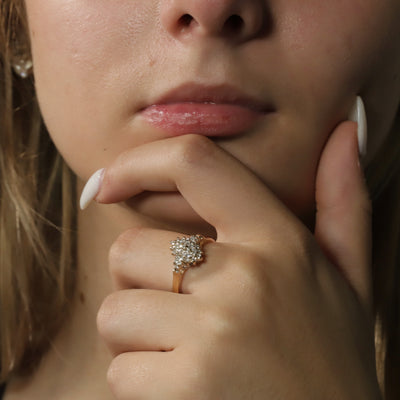 Cluster Diamond Ring