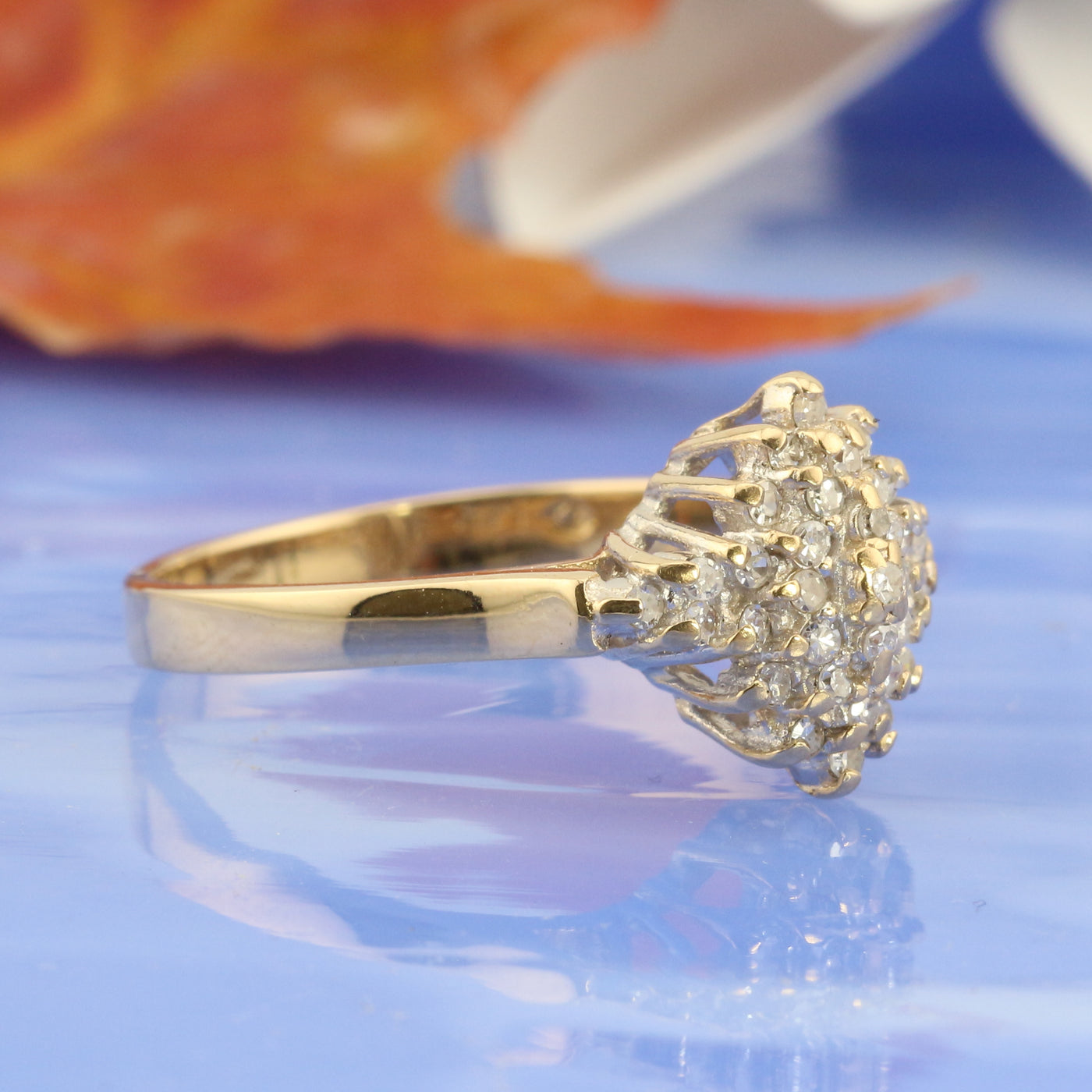Cluster Diamond Ring