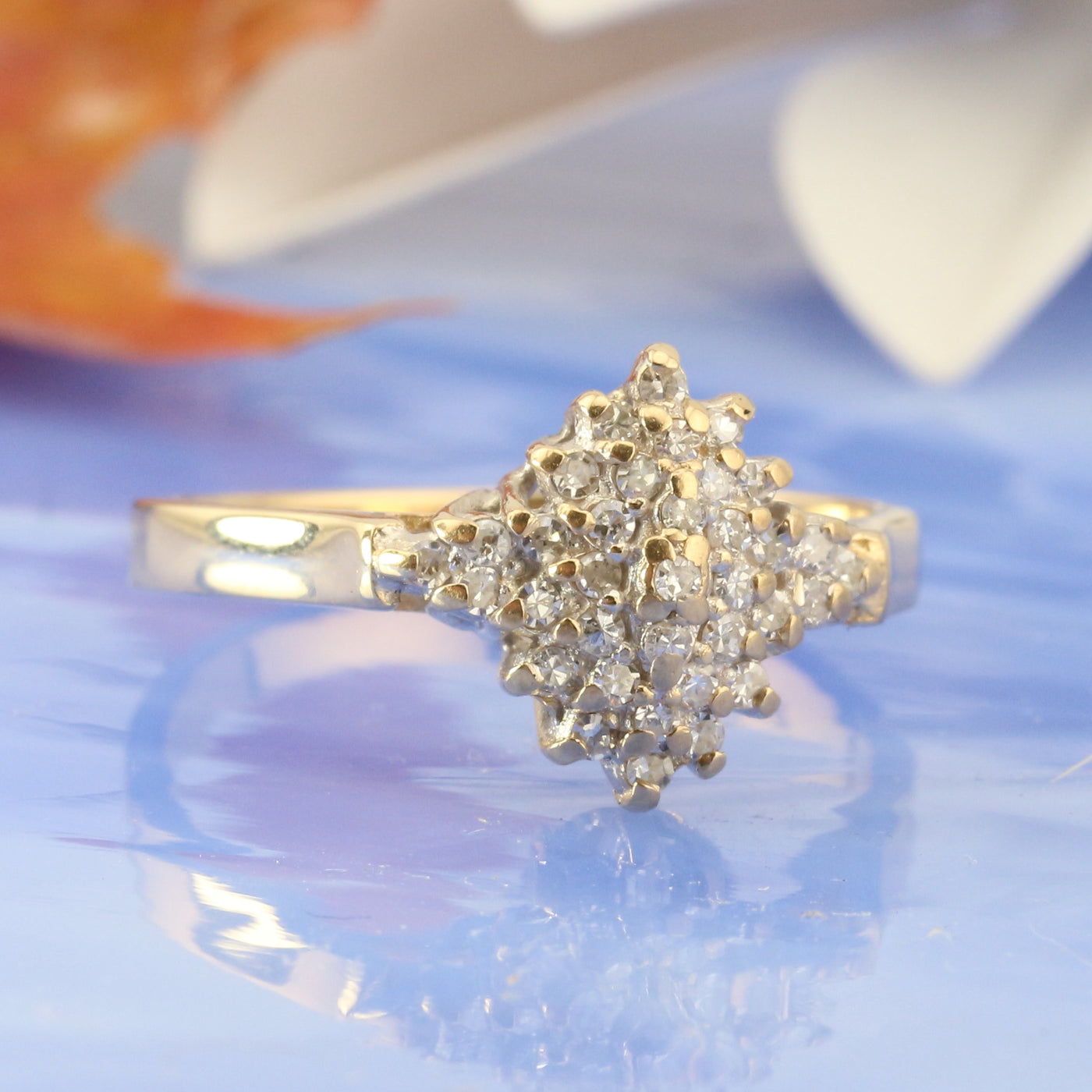 Cluster Diamond Ring
