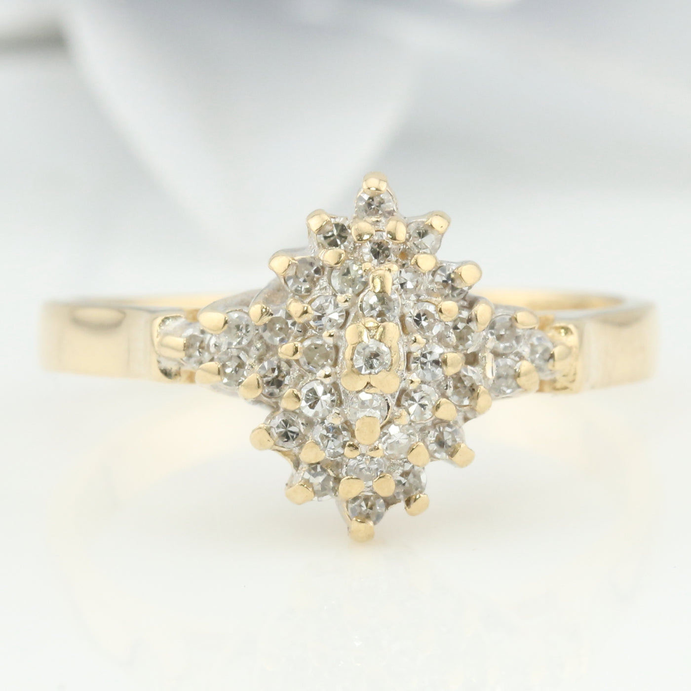 Cluster Diamond Ring