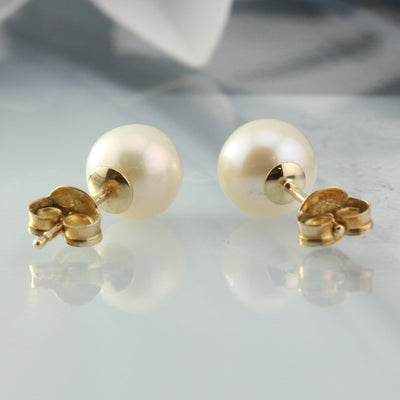 Pearl Stud Earrings