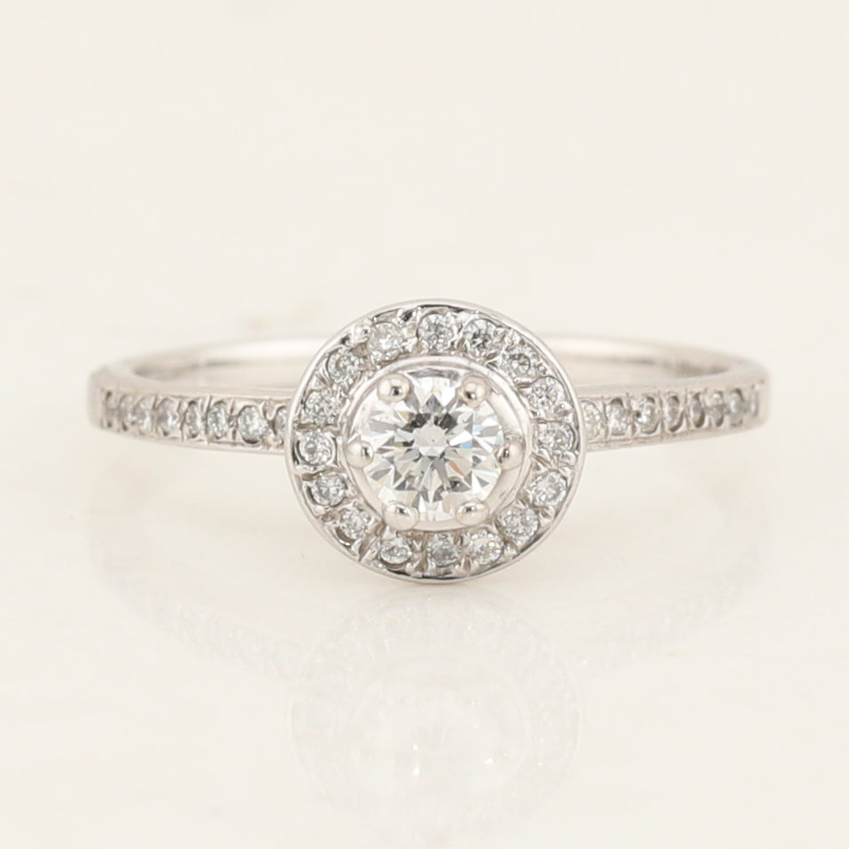 Diamond Halo Ring