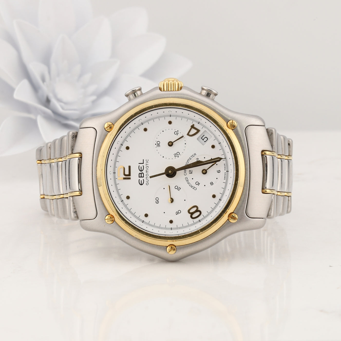 Two Toned Chronograph Watch