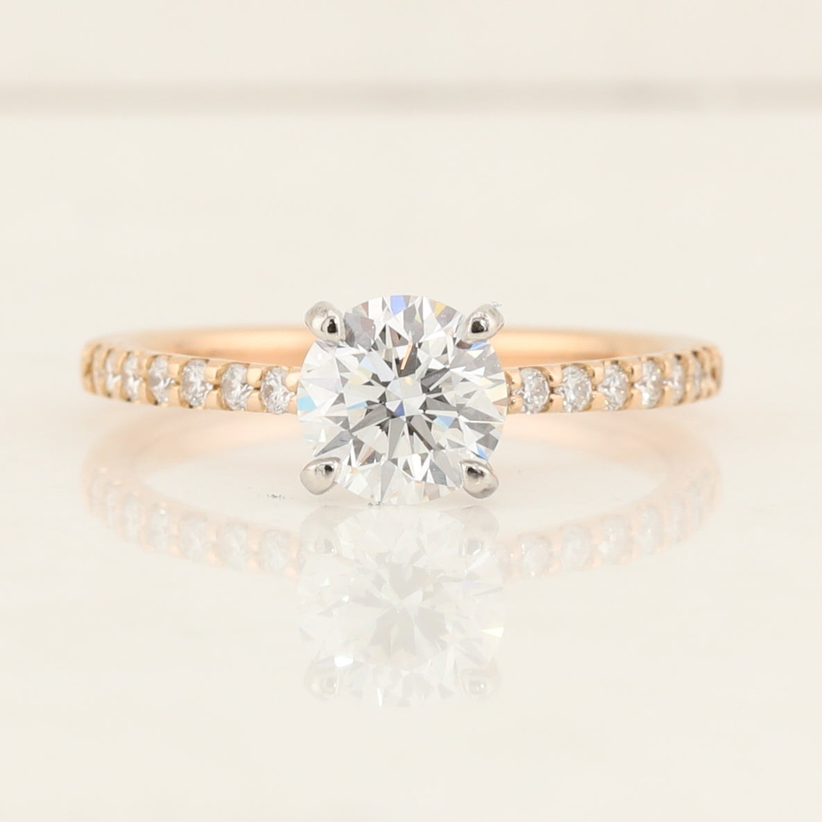 Rose Gold Engagement Ring
