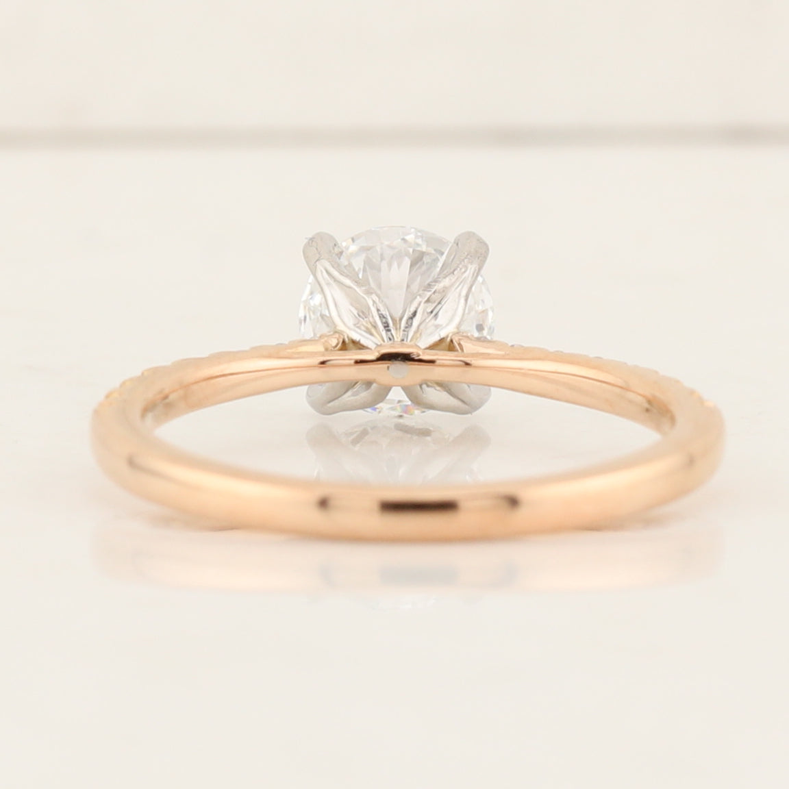 Rose Gold Engagement Ring