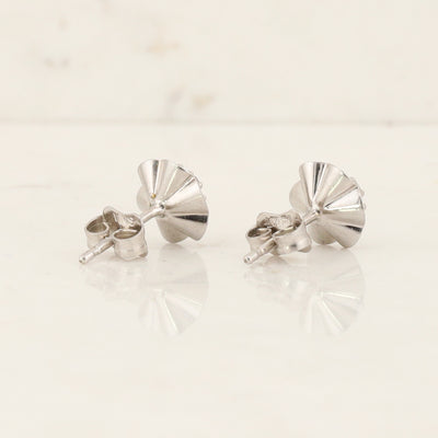 Diamond Cluster Stud Earrings
