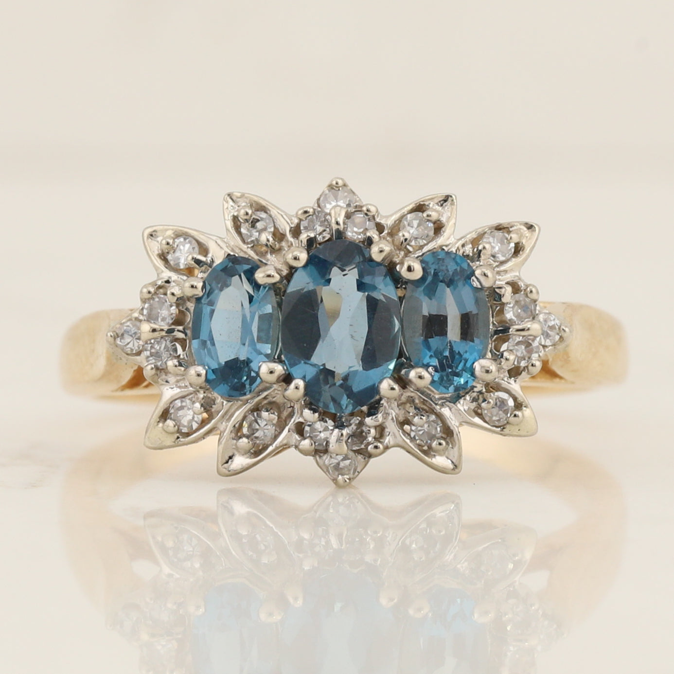 London Blue Topaz Ring