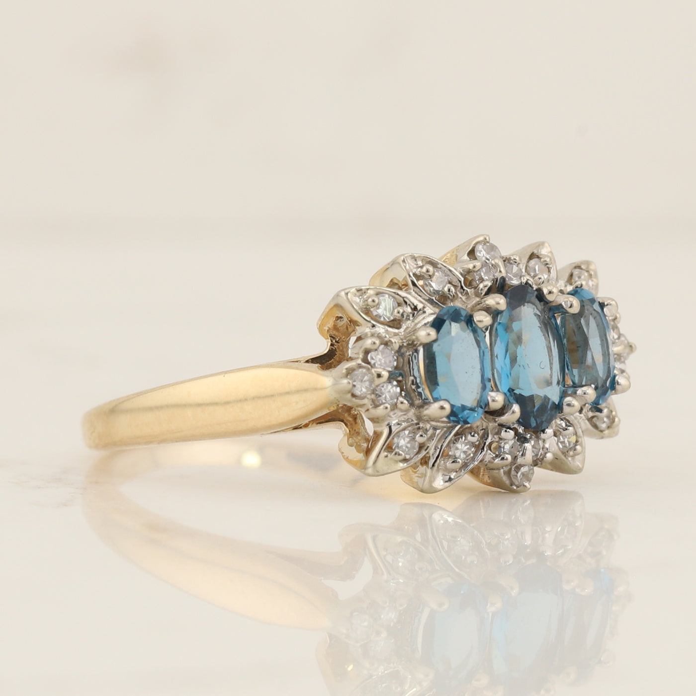 London Blue Topaz Ring