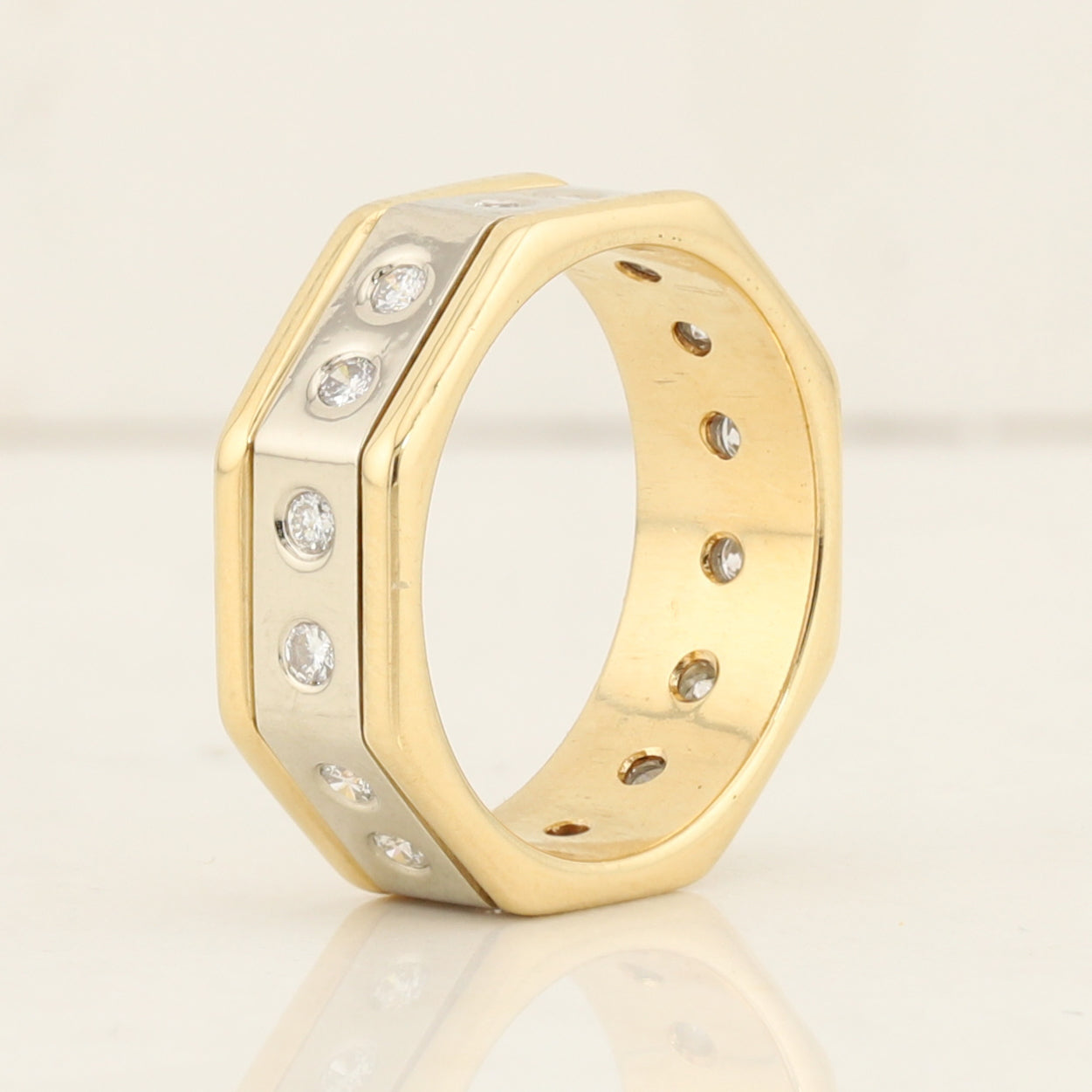 Octagonal Shaped Ring