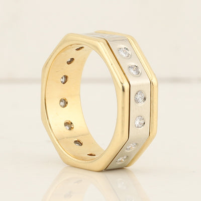 Octagonal Shaped Ring