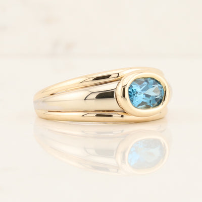 Blue Topaz Ring