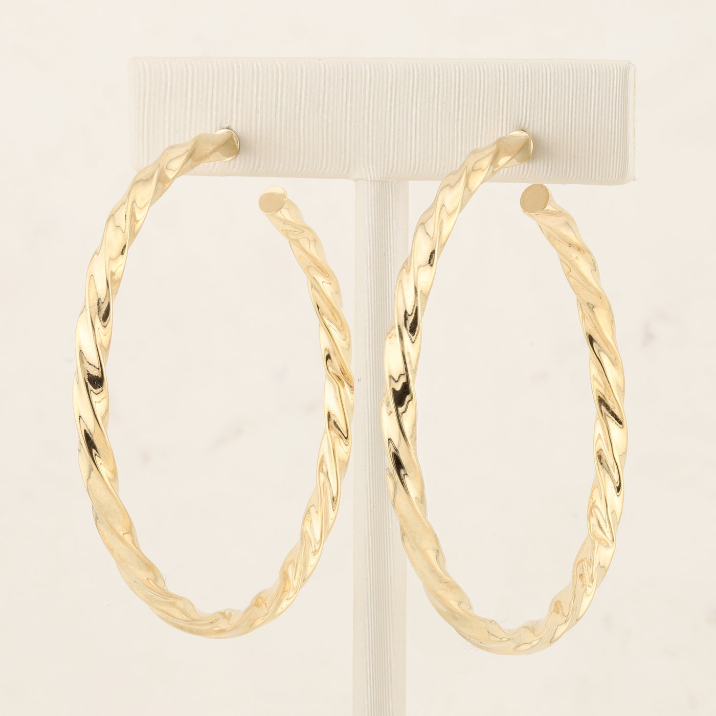 Twist Hoop Earrings
