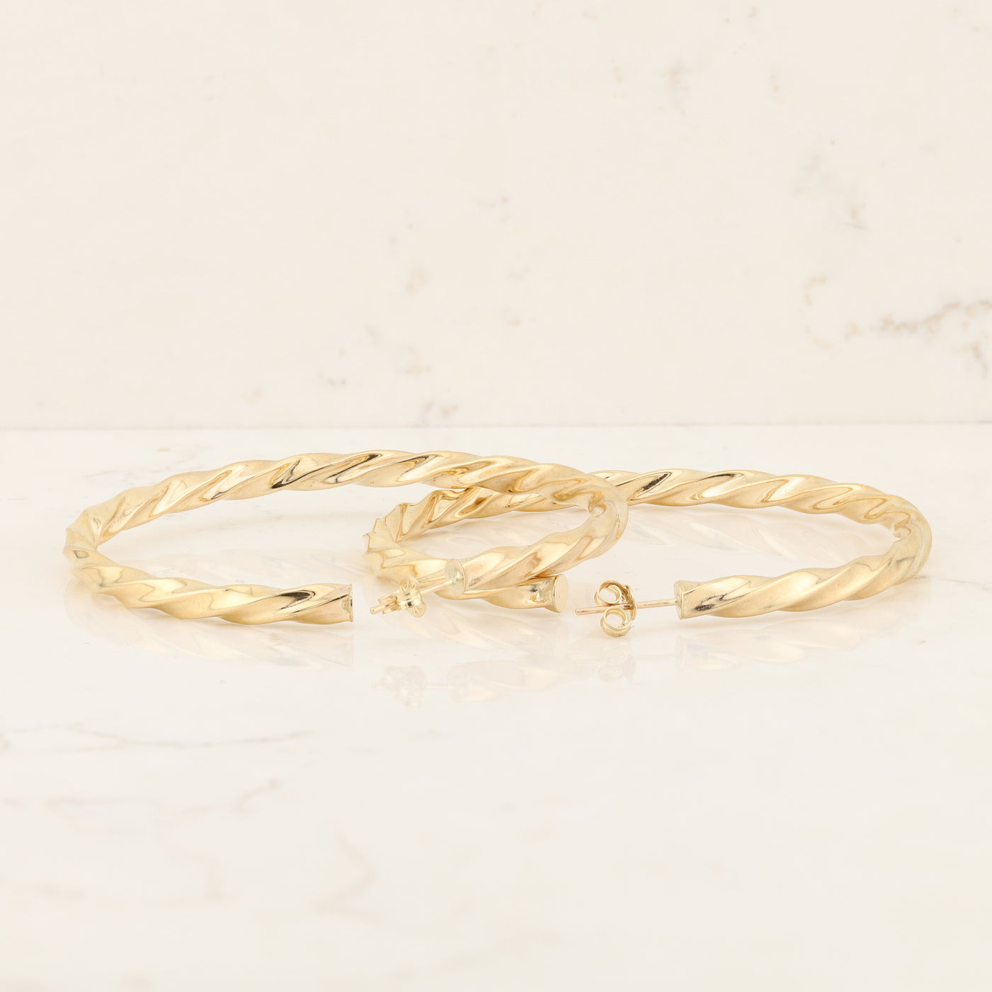 Twist Hoop Earrings