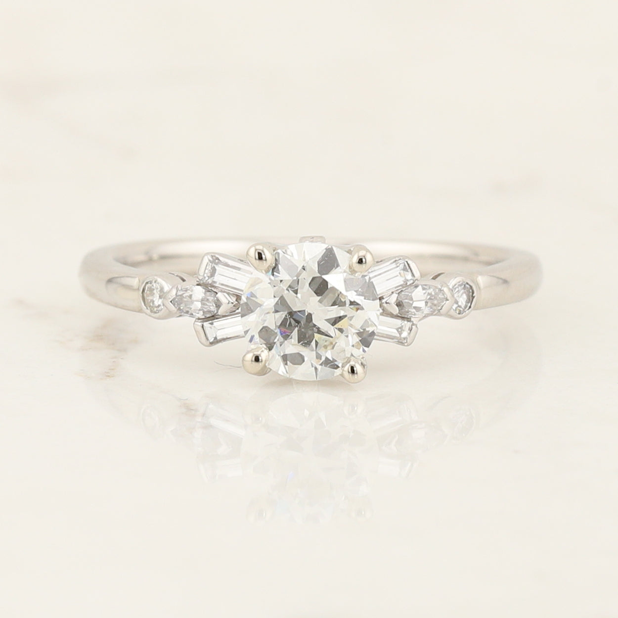 Platinum Diamond Engagement Ring