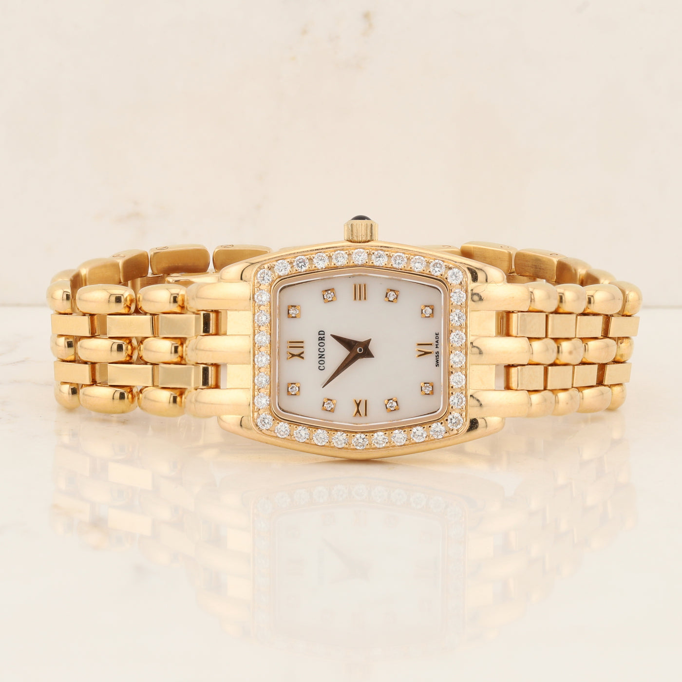 Ladies Rose Gold Concord Watch