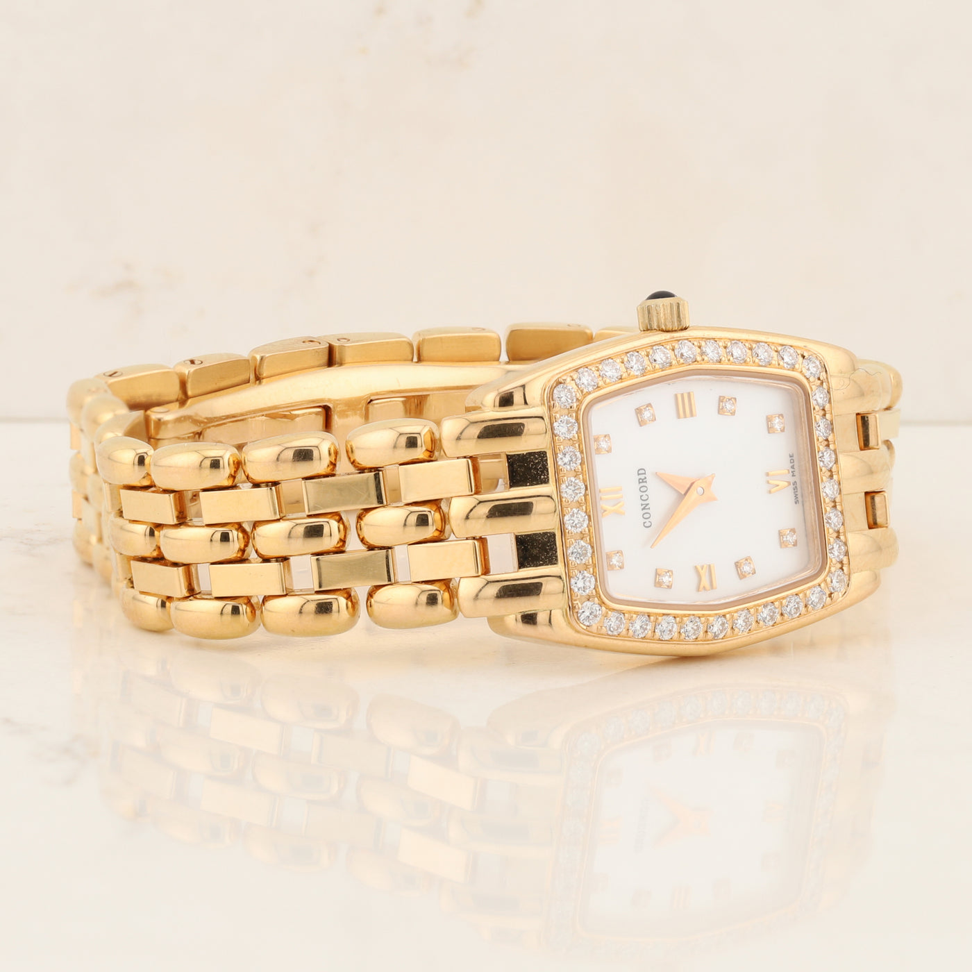 Ladies Rose Gold Concord Watch
