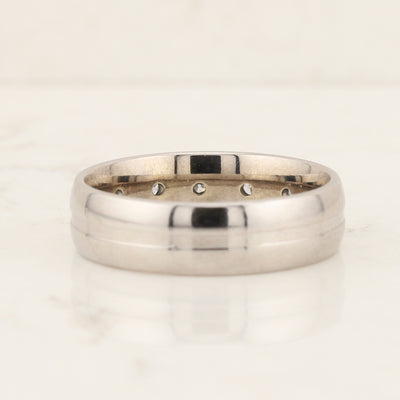 Gypsy Set Diamond Band