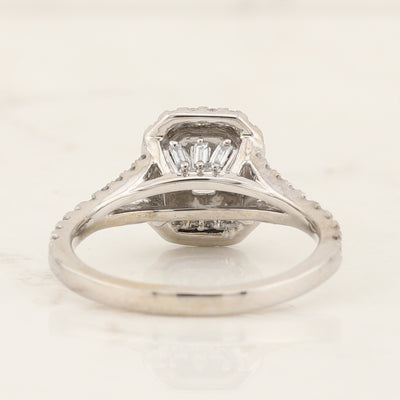 18kt W/g Engagement Ring