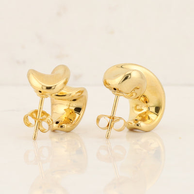 Hollow Twist Stud Earrings