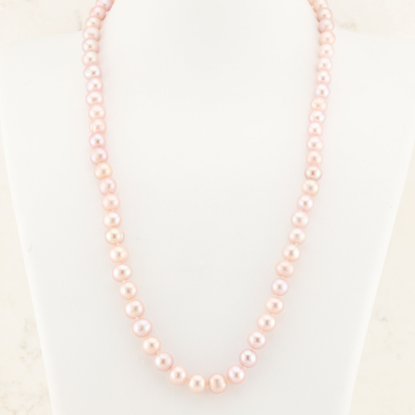 Pink Pearl Necklace