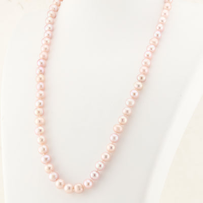 Pink Pearl Necklace