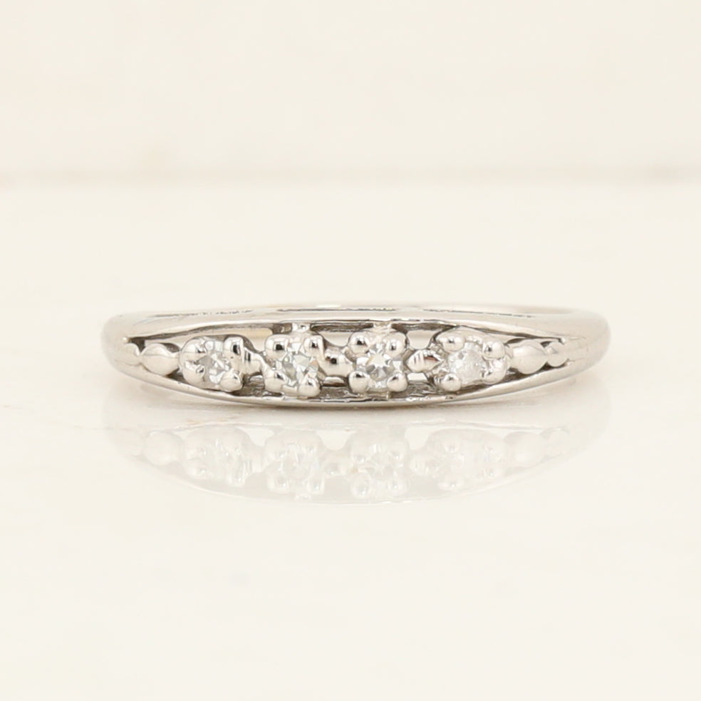 Delicate Diamond Band