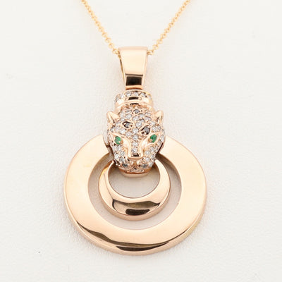 Panther Head Pendant