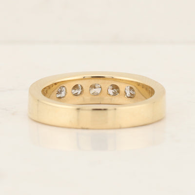 Princess Cut Channel Band