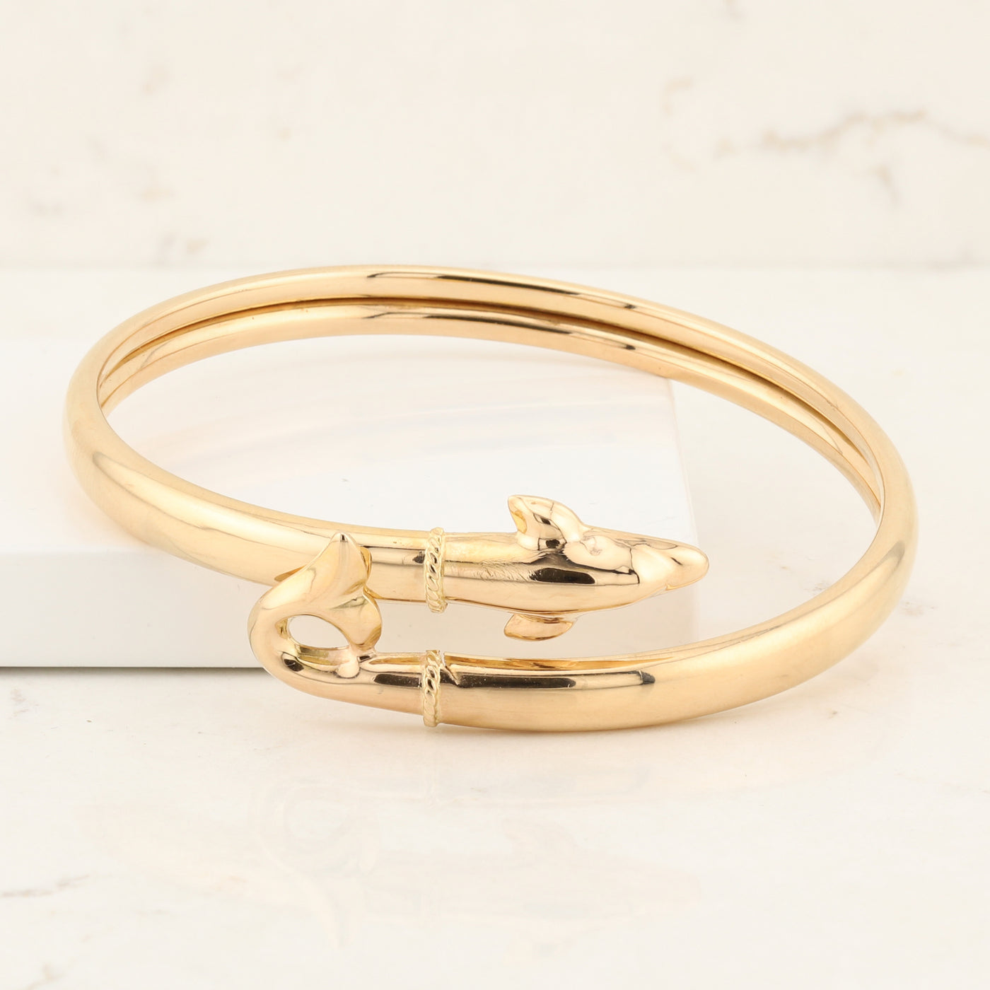 Dolphin Wrap Bangle