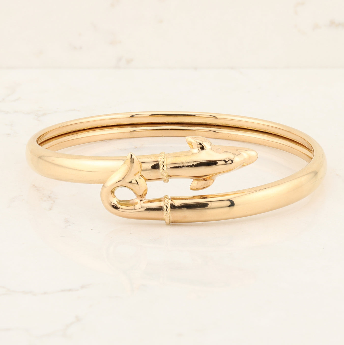 Dolphin Wrap Bangle