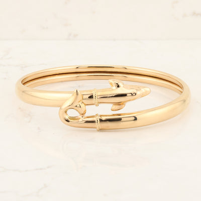 Dolphin Wrap Bangle