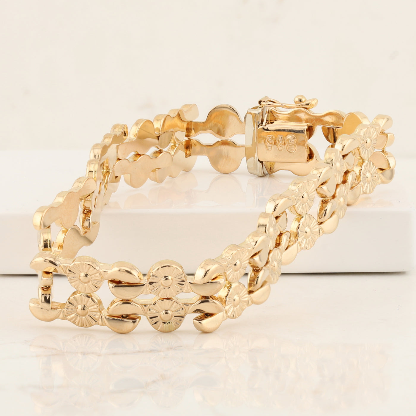 Floral Motif Bracelet