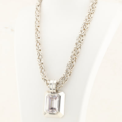 Sterling Silver Chain & Pendant